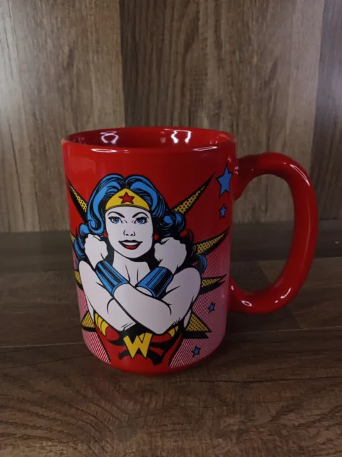 Wonder Woman Worlds Strongest Woman Coffee Mug Zak Designs