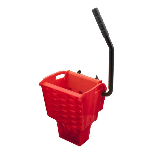 SPARTA Side Press Wringer Polypropylene Plastic With Grip Handle Rectangle Red