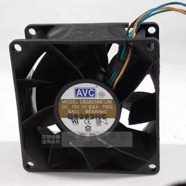 Ventilateur Inverser Double Roulement à Billes 24V - Modèle FXDS 8CM 8038, Haut Débit D'air, Neuf