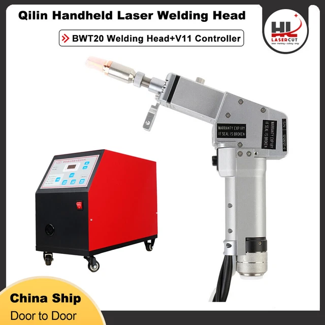 1064nm Laser Welding System BWT20 Welding Head QBH 2000W+Controller+Wire Feeder