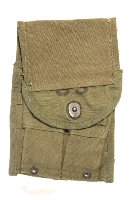 Rare Original WW2 US M1 Carbine 30rd Magazine Pouch Paratrooper First Pattern