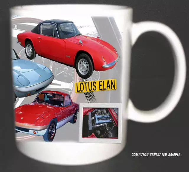 Lotus Elan Classic Car Mug Limited Edition 1960'S Elans Collector Restorer Cup