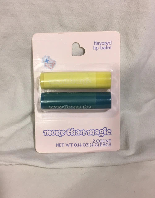 More Than Magic Flavored Lip Balm Duo - 2ct / 0.14 oz. each