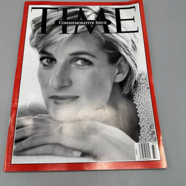 Time Magazine Princess Diana Commemorative Issue Edition September 15, 1997 EUC