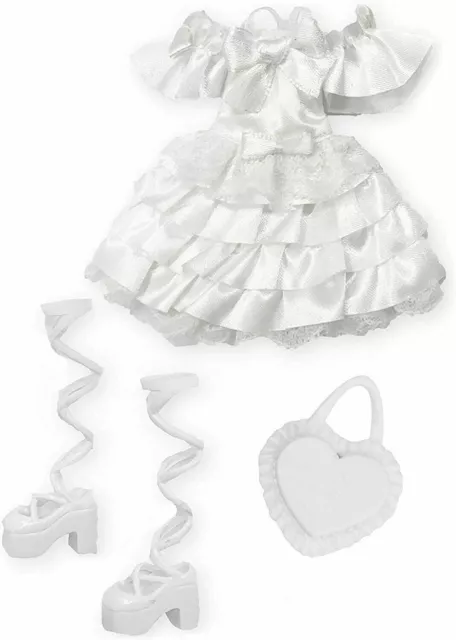 SNAPSTAR DOLLS CLOTHES Accessories Pack Outfit White Dress Shoes Bag 8.50 PicClick UK
