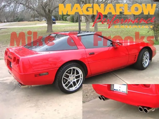Magnaflow Sport Auspuff Bj.92-96 Chevrolet Corvette LT1 Edelstahl Schalldämpfer