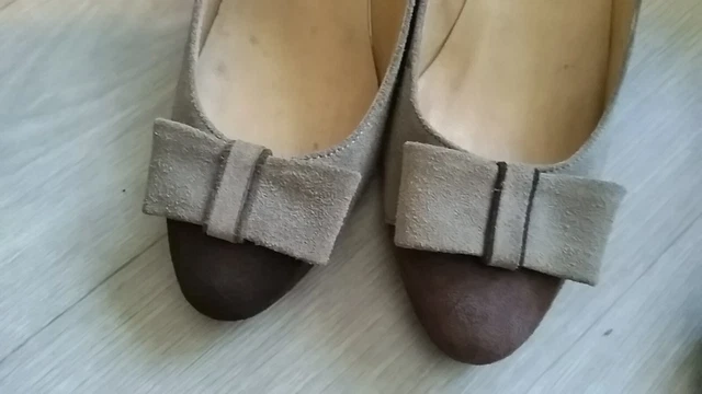 Escarpins Femme Mitica Beige Taille 38 Cuir - état Comme Neuf, Mi-saison, élégants