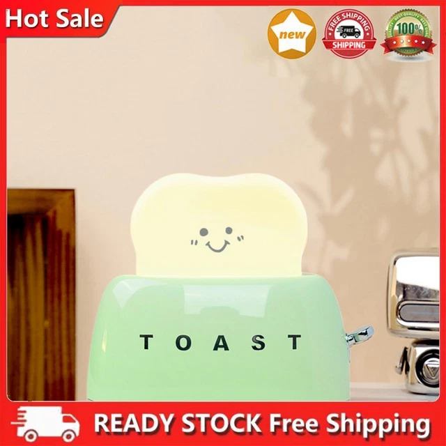 USB CHARGING CARTOON Sleeping Light Dimmable Toaster Night Light for