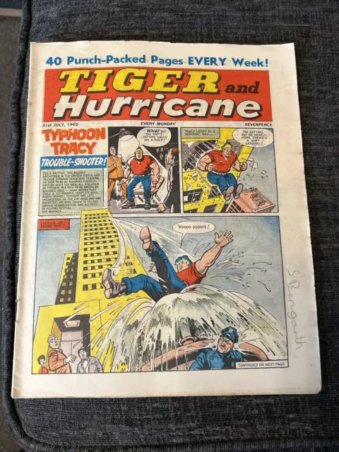 Tiger and Hurricane Comic - 31 July 1965