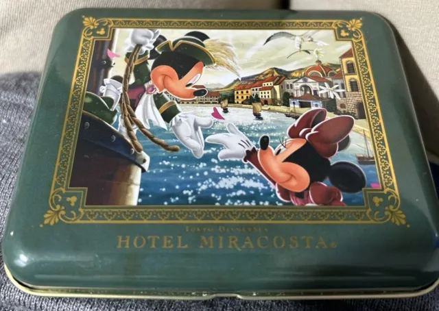 Tokyo Disneysea Hotel Miracosta New Tin Box