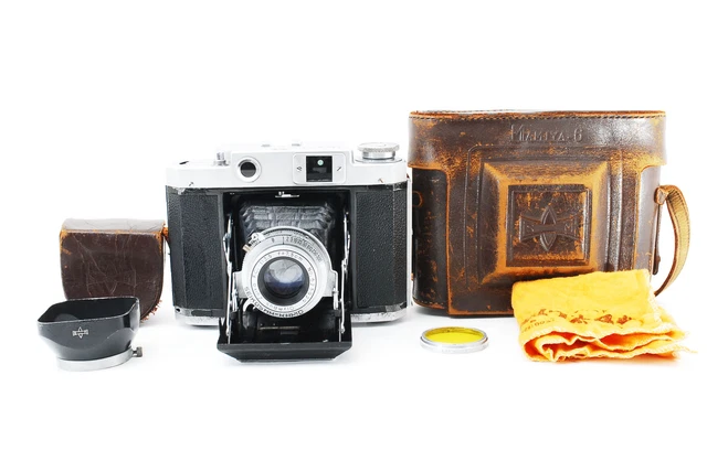 Excellent Mamiya Six 6 IV 6x6 Rangefinder Camera w/ 75mm f/3.5 Lens from Japan
