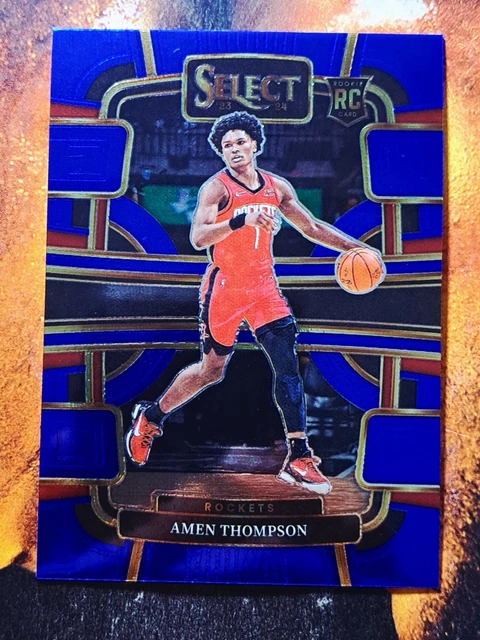 Rockets Rookie Thompson 2023-24 PANINI SELECT Amen Thompson B Rookie Houston Rockets #96 $2.28 ...