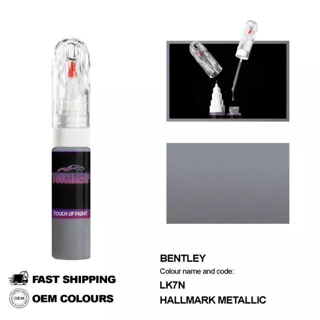 Para Los Modelos Bentley Hallmark Lk7N Pintura De Retoque Pen Scratch Chip...