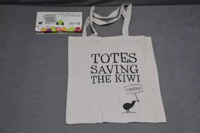 Old Mout Cider (New Zealand) Shopping Tote Bag - Help Save The Kiwi - 2 Of 3