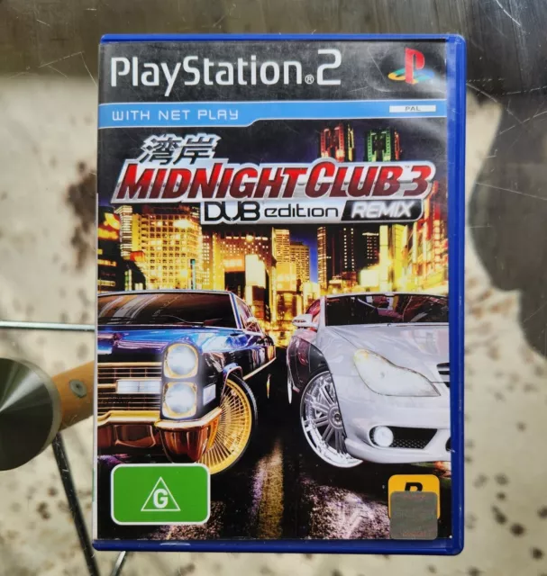 Rockstar Games Midnight Club 3 Dub Edition Remix (Sony PlayStation 2) 