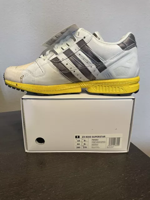 ADIDAS ZX 8000 SUPERSTAR GR. 44 FW6092 wie AQUA 9000 HYDRA