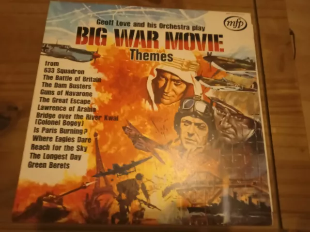 Geoff Love and his Orchestra play - Big War Movie Themes mfp 5171 stereo
