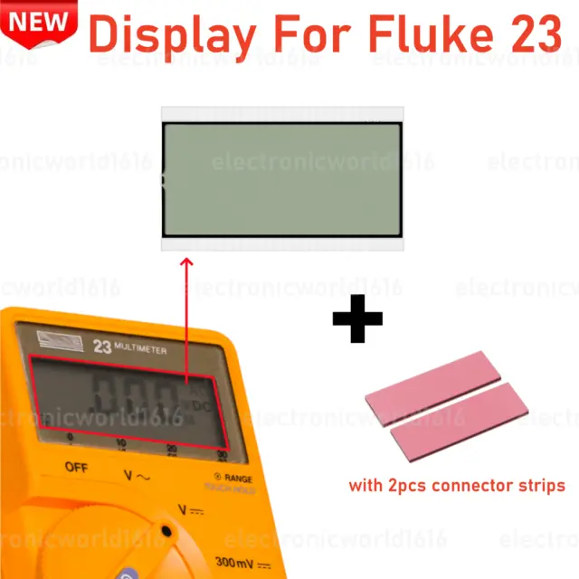 For Fluke 23 Fluke-23 Digital Multimeters LCD Display Screen Replacement Parts