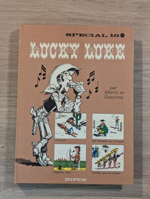 Lucky Luke Tome 3 - Rombaldi 1975 - Morris - Étoiles - État Correct (angles Abîmés)