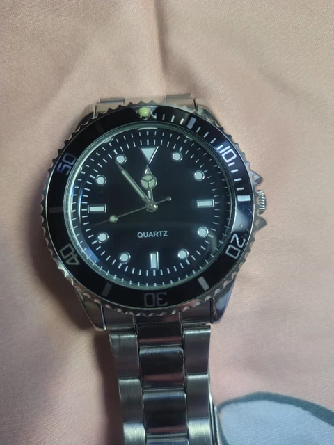 Orologio Da Uomo In Acciaio Inossidabile Luminoso Analogico Quarzo Impermeabile 705353698729 - Foto 5