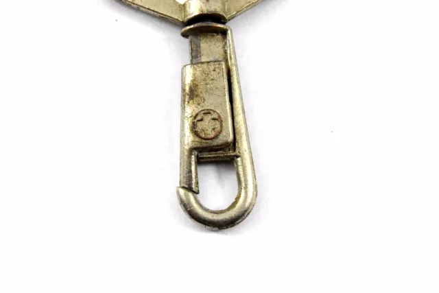 Old Multipurpose Use Brass snap Hook Nice Vintage Collectible. i75-20 US 2