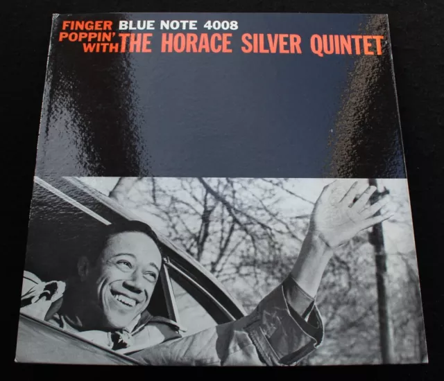 HORACE SILVER QUINTET Finger Poppin' With US Blue Note 4008 Jazz LP *EX*