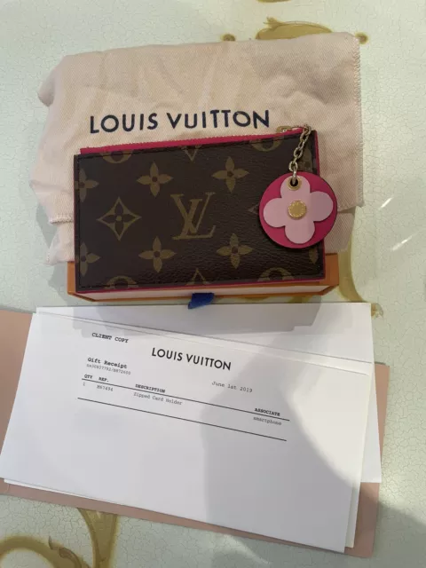 Porta carte Louis Vuitton nuovo Blu Pelle ref.128362 - Joli Closet