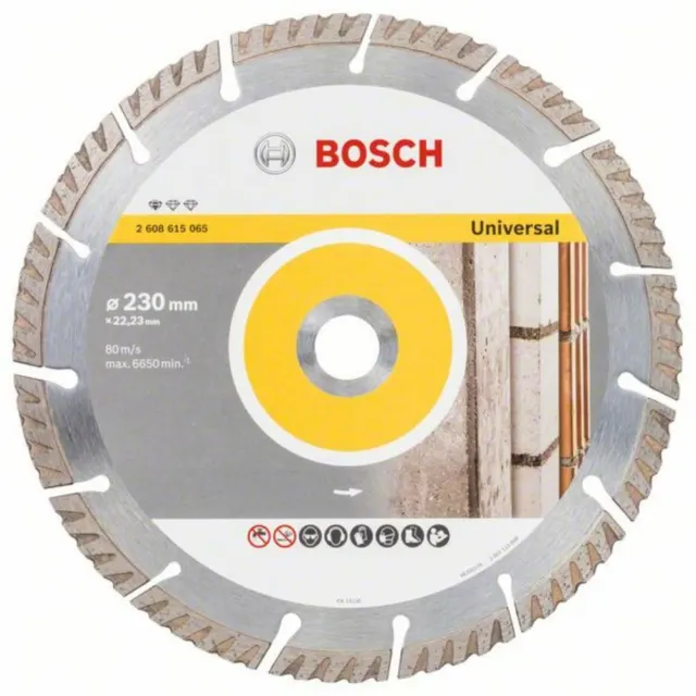 Bosch Disque Standard pour Universel, 230 x 22,23 x 2,6 X 10 MM