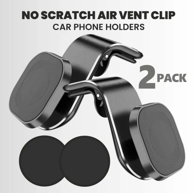 Car Magnetic Phone Holder Air Vent Mount Bracket Universal AirVent Mobile Holder