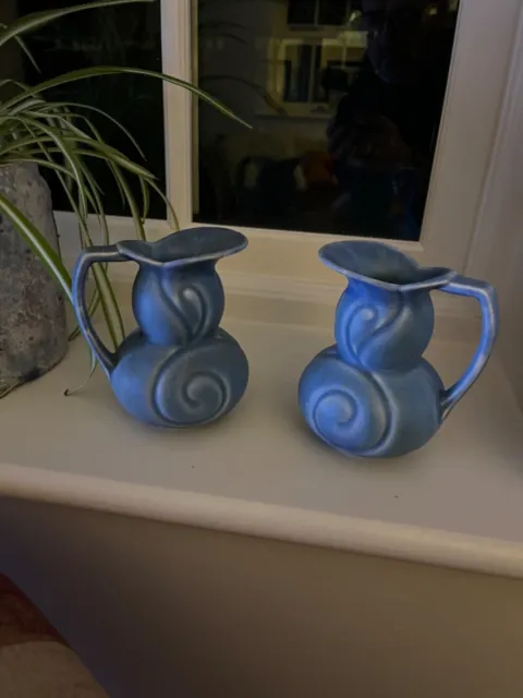 art deco jugs pottery
