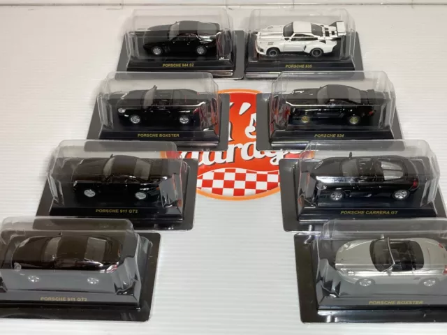 Kyosho 1/64 Porsche 911 944 Boxster Carrera 934 935 Minicar Collection Diecast