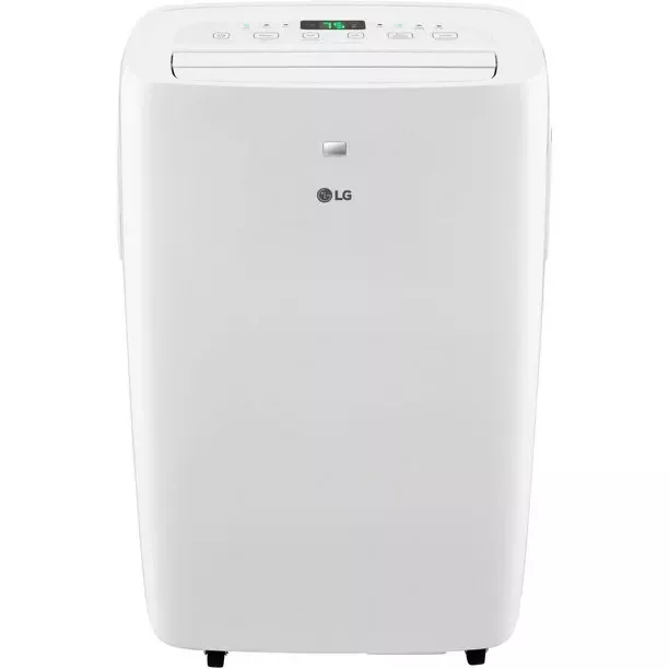 LG - 6,000 BTU (DOE) 115-Volt Portable Air Conditioner Cools 250 Sq Ft