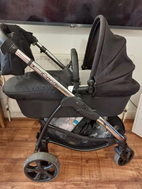 icandy strawberry 2 Travel System Carrycot Pushchair
