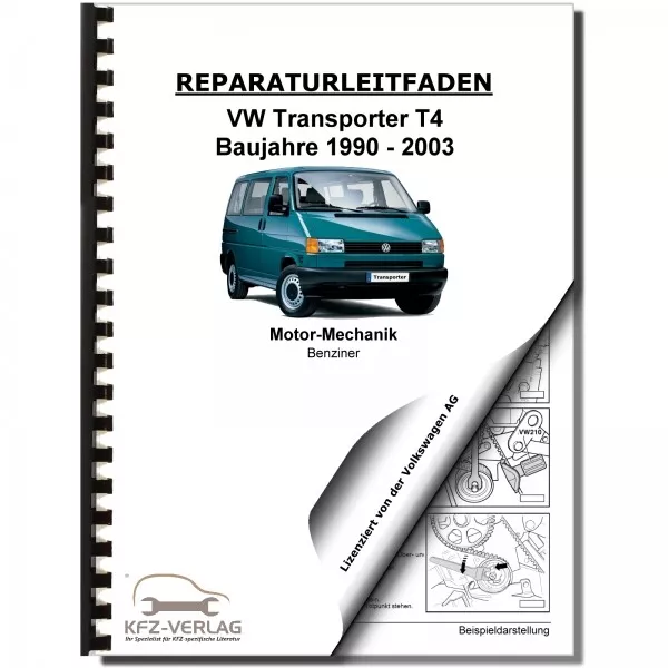 VW Transporter T4 (90-03) 2,5l Benzin 110-115 PS Mechanik Werkstatthandbuch