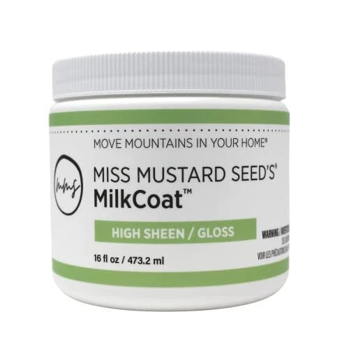 Miss Mustard Seed's MilkCoat Washable Topcoat for Furniture Wood Cabinets and...