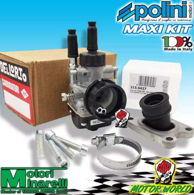 Set Vergaser Phbg 19 Dell'Orto Krümmer Polini Rieju Mrt Supermotard AM6