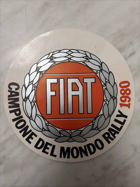 Autocollant / Sticker - 7° Rally 111 Minuti 1983 ACI Novara - Cm 12x8 - Neuf