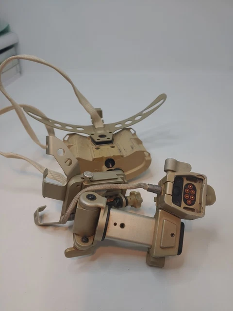 NOROTOS NIGHT VISION Helmet Mount ENVG AN/PSQ-20 w/ Battery Box and ...
