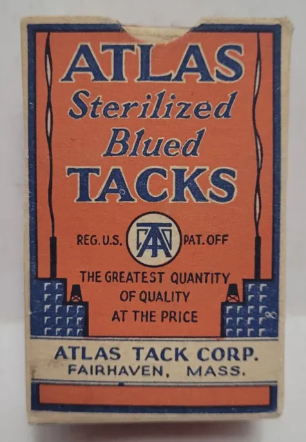 Vintage Atlas Sterilized Blued Tacks