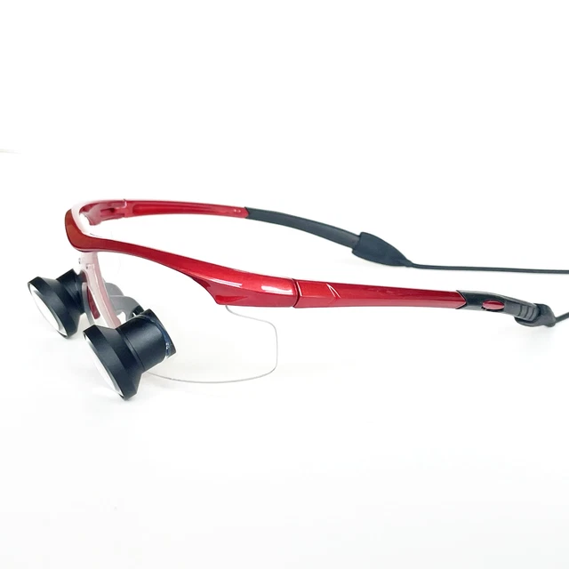 2.5X 3X 3.5X TTL Dental Surgical Loupes Customized Wide Field Of View