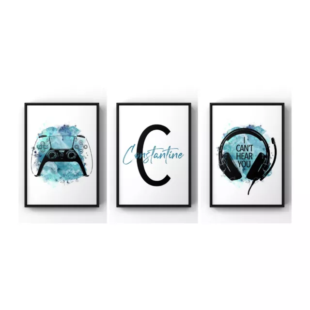 Gaming Poster, Boys Bedroom Decor, Gamer Prints, Games Room Wall Art, Teen Gifts 3