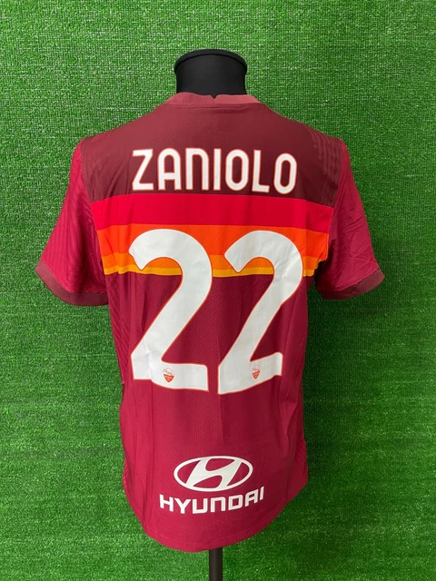 AS ROMA MAGLIA ZANIOLO MVP 2019-20 NIKE HOME SHIRT JERSEY TRIKOT