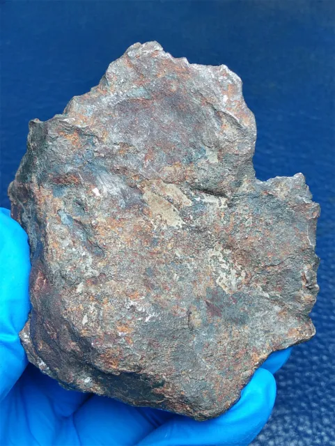 380.9g Egypt Gebel Kamil Iron meteorite complete oriented individual
