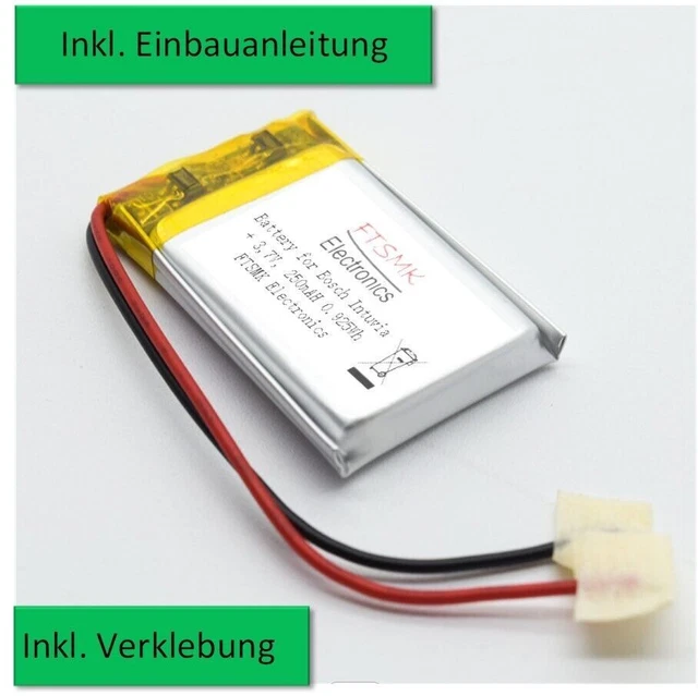 BOSCH INTUVIA E bike display battery/battery + installation