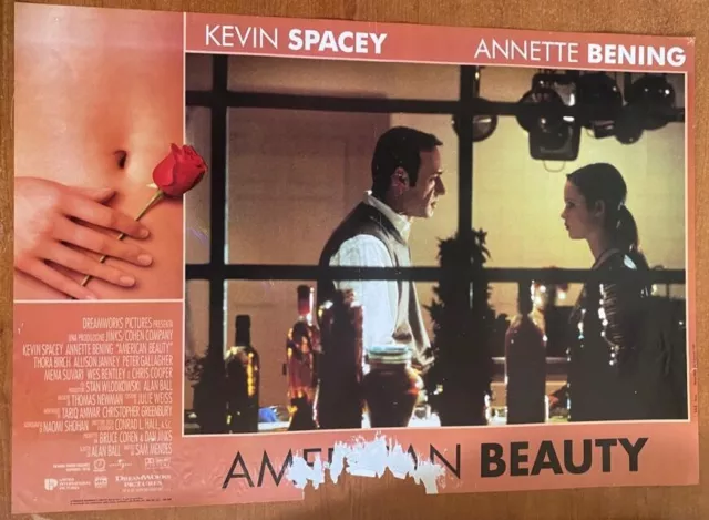 Fotobusta American Beauty Kevin Spacey, Annette Bening