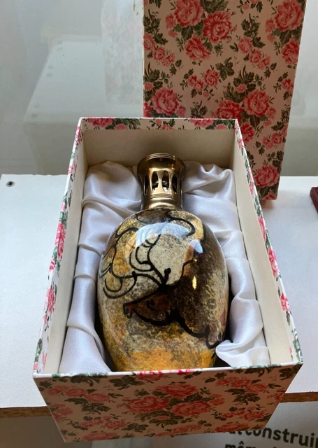 Lampe Berger De La Grotte De Lascaux - Signée Gehel - Ancienne