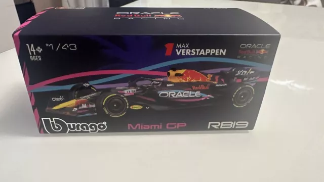 1:43 Oracle Red Bull Racing RB19 Max Verstappen Sieger Miami GP 2023 WC F1