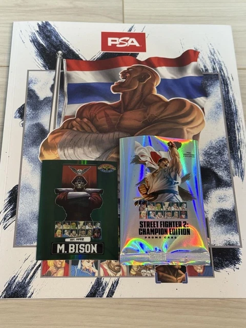 STREET FIGHTER PSAマガジンBlue Star VEGA STREET FIGHTER PSAマガジンBlue Star VEGA Zangief Street