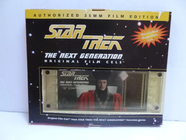 STAR TREK:The Next Generation 1996 Original Film Cels  "Q" CONTINUUM