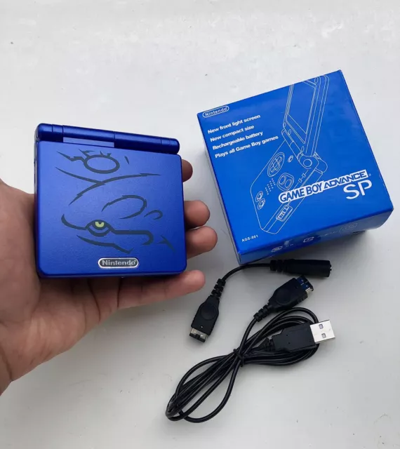 Lot GBA SP Kyogre - Boite & Accessoires  - Nintendo Game Boy
